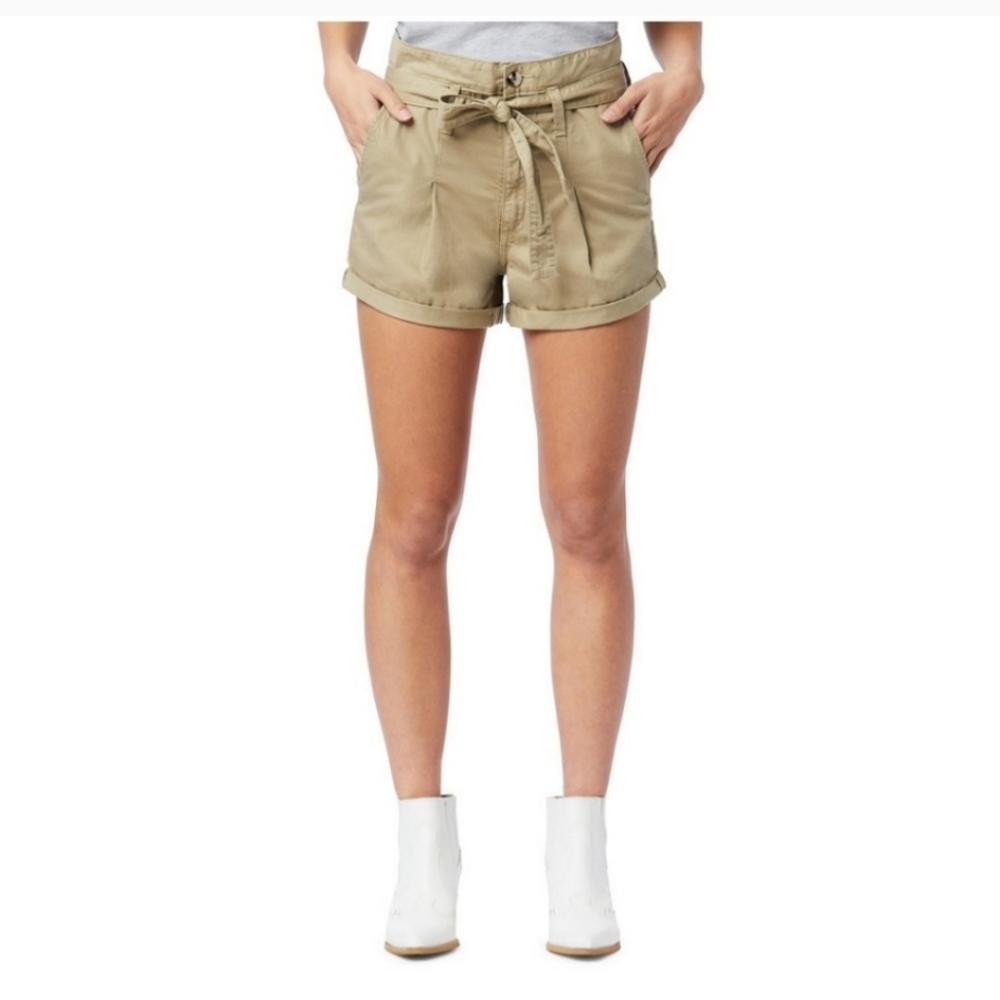 SAM EDELMAN * Cuffed belted utility khaki shorts SIZE 2 NWT